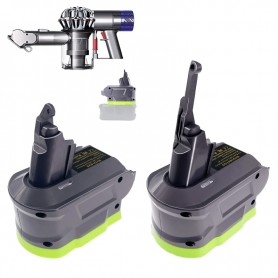 Adaptateur Dyson Ryobi 18V pour Dyson V6 V7 V8 Vacuum Cleaner P107 P108