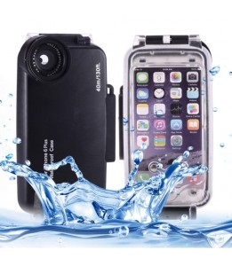 Coque iPhone 6 Plus/6S Plus - 40m Boîtier de plongée imperméable PC + étui de protection ABS