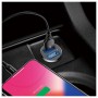 MINI CHARGEUR VOITURE DOUBLE USB BASEUS GRAIN - 3.1A - NOIR