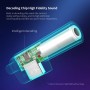ROCK Mini adaptateur audio et connecteur lightning - 2 en 1 8 broches + 3,5 mm femelle à 8 broches mâle