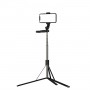 Trépied Bluetooth multifonction L05 149 cm Selfie Stick (Noir)