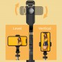 Trépied Bluetooth multifonction L05 149 cm Selfie Stick (Noir)