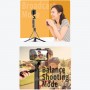 Trépied Bluetooth multifonction L05 149 cm Selfie Stick (Noir)