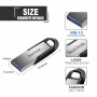 Clé USB SanDisk CZ73 USB 3.0, capacité: 32 Go