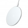 chargeur sans fil Baseus blanc 2,5W/5W/10W Max QI