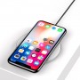 chargeur sans fil Baseus blanc 2,5W/5W/10W Max QI