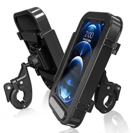 Support de téléphone pour moto et vélo étanche écran 4,7 à 6,8 pouces montage sur guidon rapide