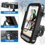 Support de téléphone pour moto et vélo étanche écran 4,7 à 6,8 pouces montage sur guidon rapide