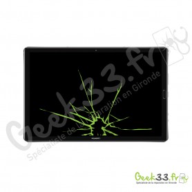 Réparation écran Huawei MediPad M5 10.8 vitre LED