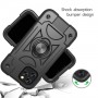 Coque Survivor pour iPhone 12 Pro - silicone antichoc - aimant et bague