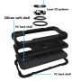 Coque Survivor pour iPhone 13 Pro - silicone antichoc - aimant et bague