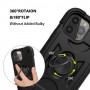 Coque Survivor pour iPhone 13 Pro - silicone antichoc - aimant et bague