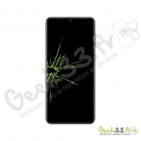Réparation écran Samsung A02S (A25m) vitre oled