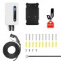 Borne de recharge pour voiture éléctrique - Borne EVSE EV Wallbox – IEC 62196-2, Niveau 2, 240 V, 7,6 kW, 32A – écran LED