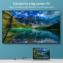 Dock 8 en 1 USB-C / TYPE-C à PD USB-C / TYPE-C Chargement + 100M Port Ethernet + Dual USB 3.0 + HDMI + VGA + SD Slot SD + 3.5...