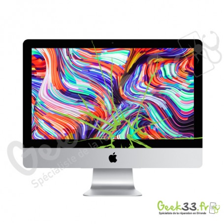 Réparation écran iMac 27 pouces 2018 A1862 5K Vitre + LCD