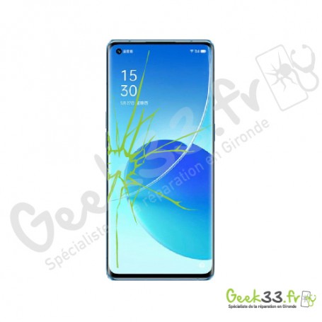 Réparation écran Oppo Reno 6 pro Vitre + oled