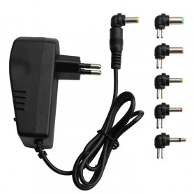 Adaptateur secteur universel réglable en tension 110 - 220V à 12V 3V 4.5V 6V 7.5V 9V Adaptateur secteur CC 3A - Adaptateur d'...