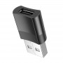 Adaptateur Hoco Mini USB-C femelle vers USB male.
