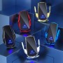 Support de voiture automatique Q2 15W Grille aération, induction magnétique micro USB, lightning et TypeC / connecteur magn...