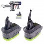 Adaptateur Dyson Ryobi 18V pour Dyson V6 V7 V8 Vacuum Cleaner P107 P108