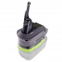 Adaptateur Dyson Ryobi 18V pour Dyson V6 V7 V8 Vacuum Cleaner P107 P108
