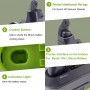 Adaptateur Dyson Ryobi 18V pour Dyson V6 V7 V8 Vacuum Cleaner P107 P108
