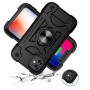 Coque Survivor pour iPhone XR - silicone antichoc - aimant et bague