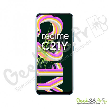 Réparation écran Realme C21Y Vitre + LCD