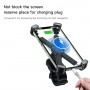 Support de téléphone pour poignée de vélo à 4 axes