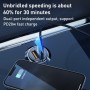 Chargeur allume cigare pour voiture PD20W USB + chargeur de voiture de type C