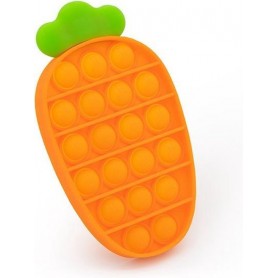 Les POP IT !  - Jouet Bulle Anti-Stress Jouets Adultes Enfants Jouet Sensoriel Pour Soulager L'autisme - Carotte