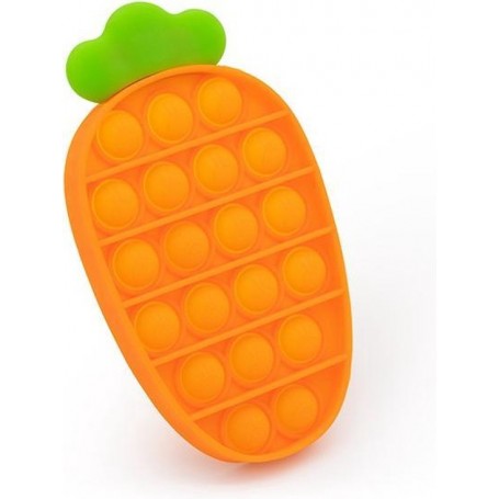 Les POP IT !  - Jouet Bulle Anti-Stress Jouets Adultes Enfants Jouet Sensoriel Pour Soulager L'autisme - Carotte