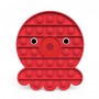 Les POP IT !  - Jouet Bulle Anti-Stress Jouets Adultes Enfants Jouet Sensoriel Pour Soulager L'autisme - Pieuvre Rouge