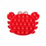 Les POP IT !  - Jouet Bulle Anti-Stress Jouets Adultes Enfants Jouet Sensoriel Pour Soulager L'autisme - Crabe