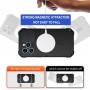 Coque Survivor pour iPhone 15 - silicone antichoc - aimant et bague