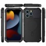 Coque Survivor pour iPhone 15 Pro Max - silicone antichoc - aimant et bague