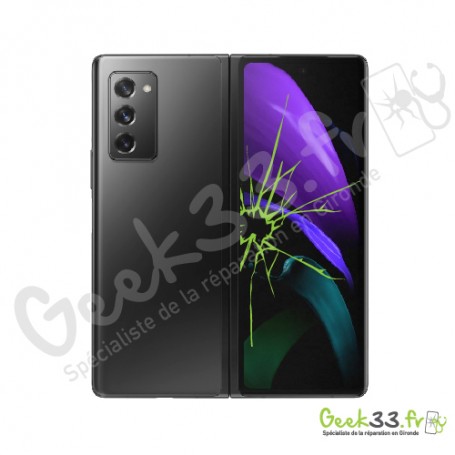 Réparation écran exterieur Samsung Fold 2 5G (F916) Vitre + Oled