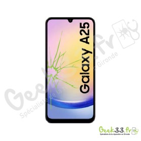 Réparation écran Samsung A25 (A256) Vitre + Oled
