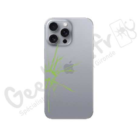 Réparation Vitre arriere iPhone 16 Pro