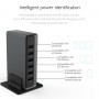 Dock USB ROCK 6 prises Noir