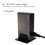 Dock USB ROCK 6 prises Noir