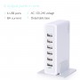 Dock USB ROCK 6 prises Blanc