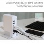 Dock USB ROCK 6 prises Blanc