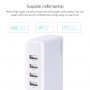 Dock USB ROCK 6 prises Blanc