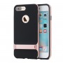 Coque iPhone 7 Plus / 8 Plus ROCK contour bumper rose Royce with kick stand