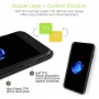 Coque iPhone 7 Plus / 8 Plus  ROCK transparent noir Guard Serie