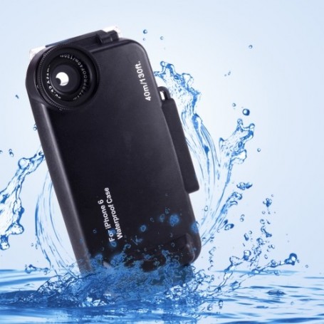 Coque iPhone 6 - 40m Boîtier de plongée imperméable PC + étui de protection ABS