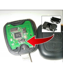 Réparation bouton de clé plip form x1