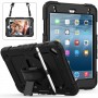 Coque Anti-choc pour Apple iPad mini 4/5 - Housse de Protection Antichoc Étui en Plastique de Silicone Hybrid Case Cover ave...